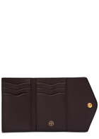 Mulberry Logo Grained Leather Wallet - Black - One Size