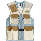 The North Face Men's M66 Utility Field Vest in Goblin Blue/Gravel