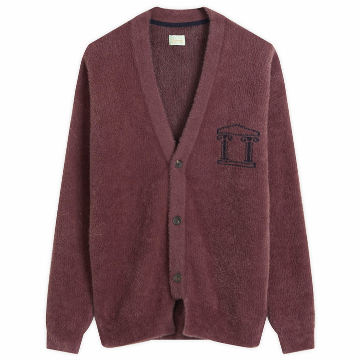 Photo: Aries Women's Oversized Chenille Knit Cardigan in Brown
