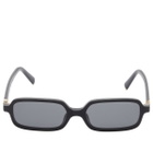 Miu Miu Eyewear Women's 11ZS Sunglasses in Black/Dark Grey 