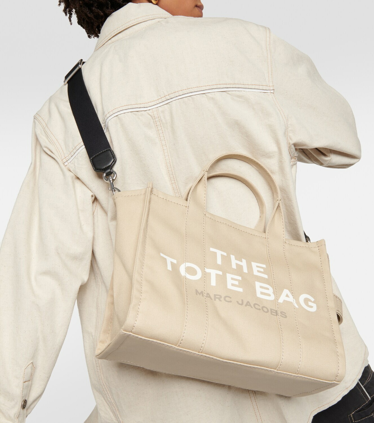 Marc Jacobs The Traveler canvas tote bag