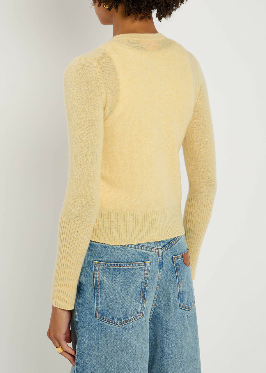 Guest In Residence Jane Cashmere Cardigan Cream