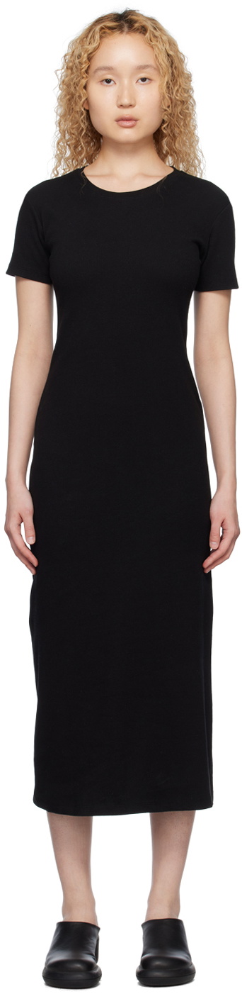 Arch The Black Crewneck Maxi Dress