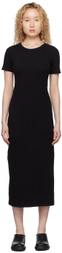 Arch The Black Crewneck Maxi Dress