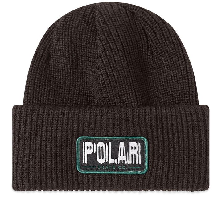 Photo: Polar Skate Co. Men's Earthquake Merino Beanie in Brown