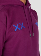x KAWS Hooded Sweatshirt in Purple