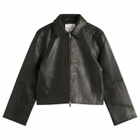 Samsøe Samsøe Women's Salylo Leather Jacket in Black