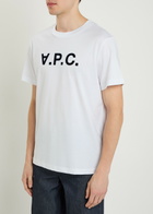 A.P.C. Standard Logo Cotton T-shirt White
