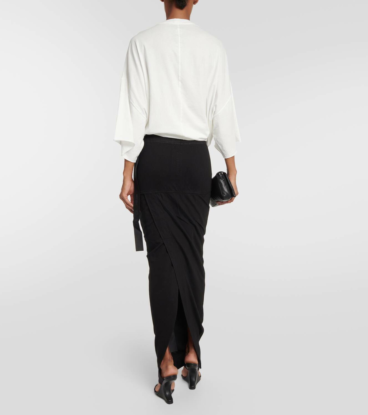 スカート Drkshdw 'Pull On Pillar' Skirt Rick Owens DRKSHDW Pull On Pillar maxi skirt Rick Owens