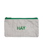 HAY Candy Mono Wash Bag - Flat Set of 3 in Grey 