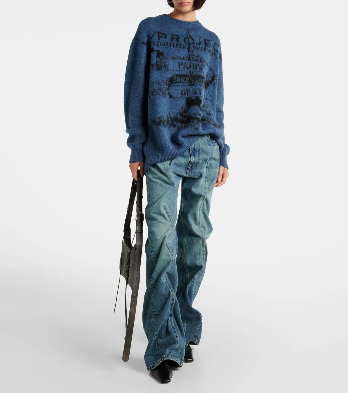 トップス Y/PROJECT Paris Best Jacquard Sweater Y/Project Paris' Best jacquard sweatshirt Y/Project