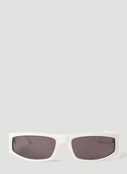 Courrèges - Tech Sunglasses in White