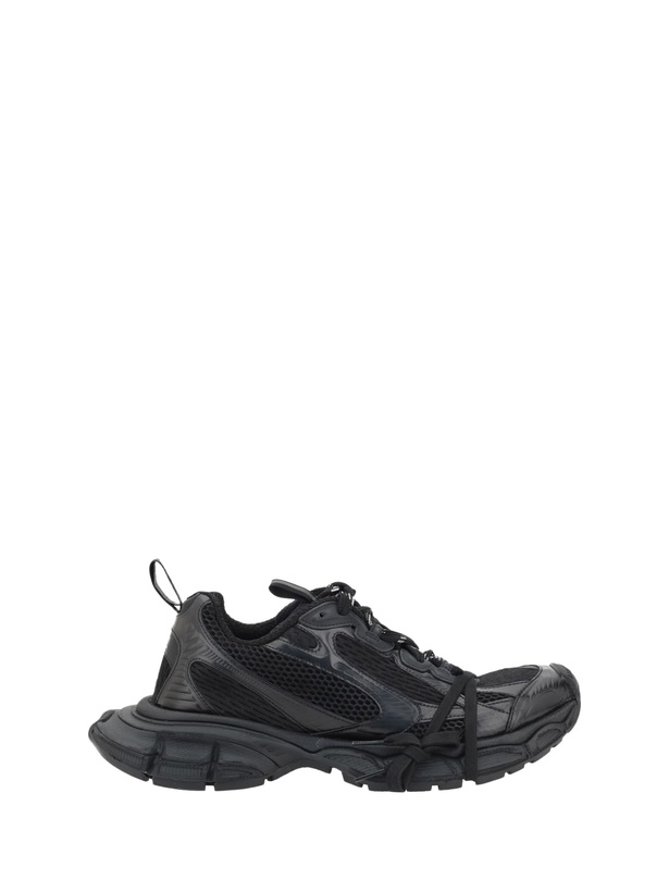 Photo: Balenciaga Black Mesh And Rubber 3xl Sneakers