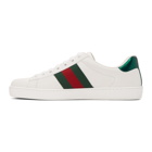 Gucci White GG Apple Ace Sneakers