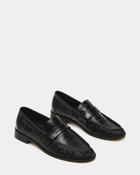 Steve Madden Ronie Flats in Black Exotic