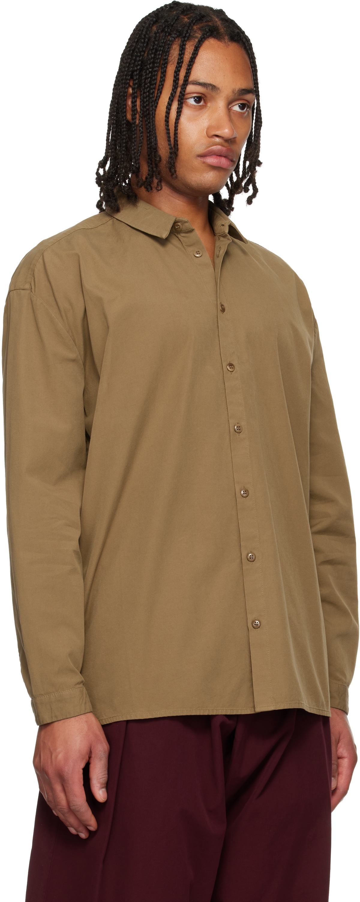 Toogood Beige 'The Draughtsman' Shirt