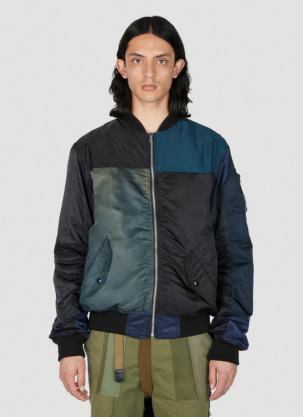 Children Of The Discordance - Re-Constructed Vintage Bomber Jacket