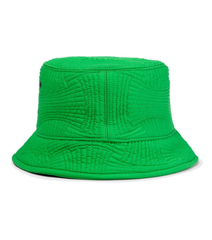 Photo: Bottega Veneta - Quilted nylon bucket hat