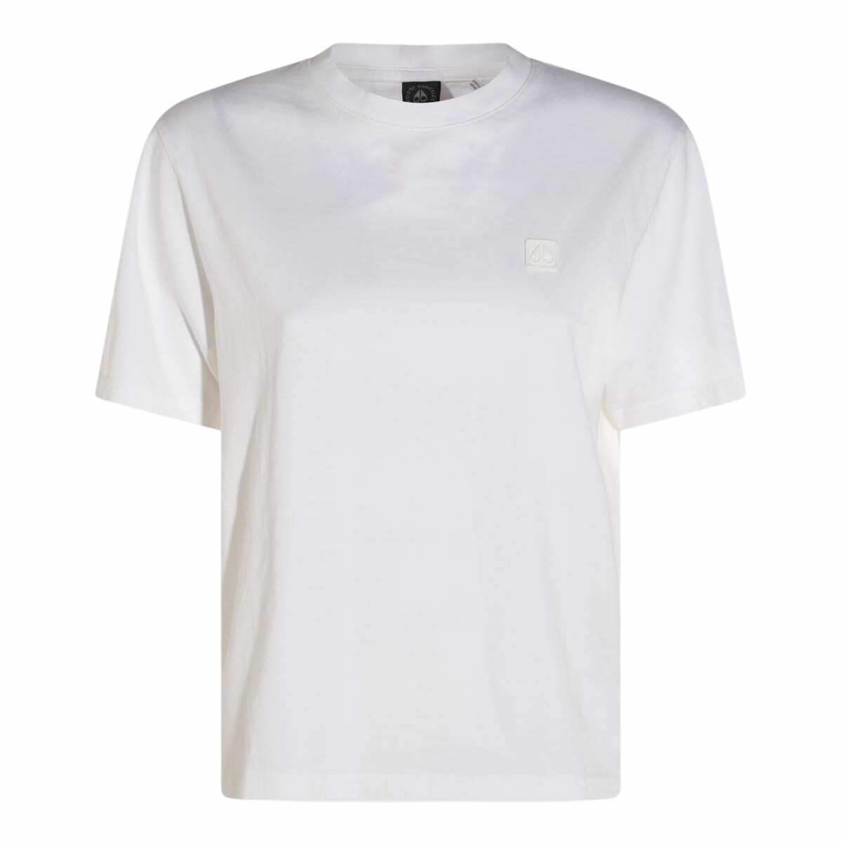 Moose Knuckles White Cotton T-shirt
