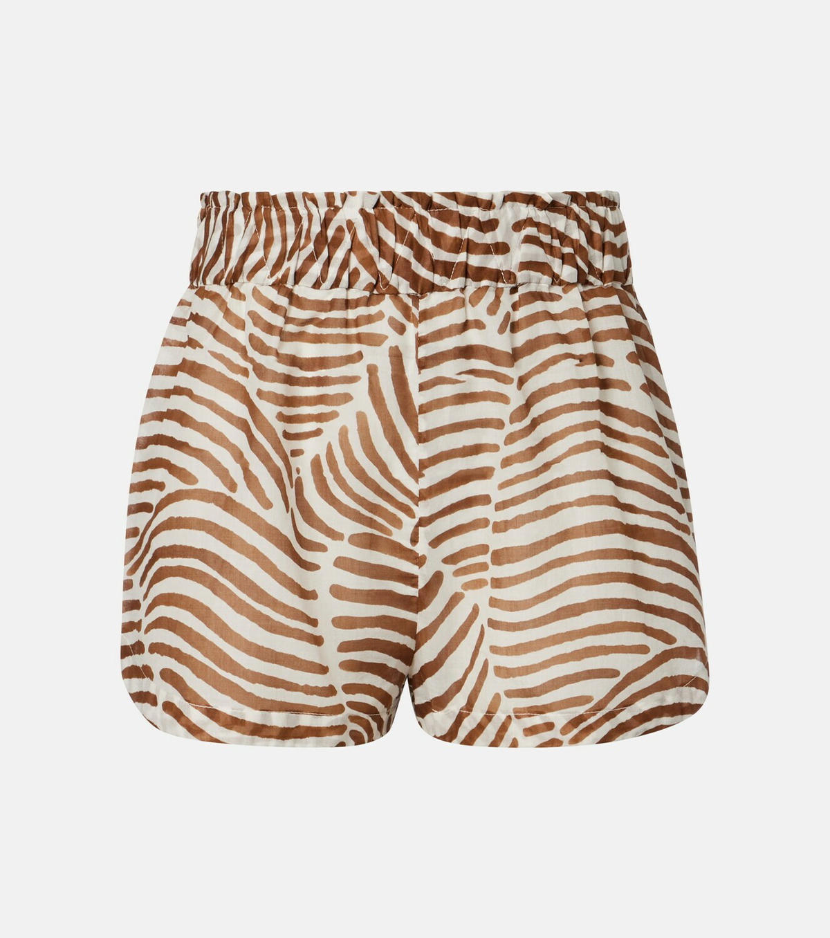 ViX Paula Hermanny Lana printed cotton shorts