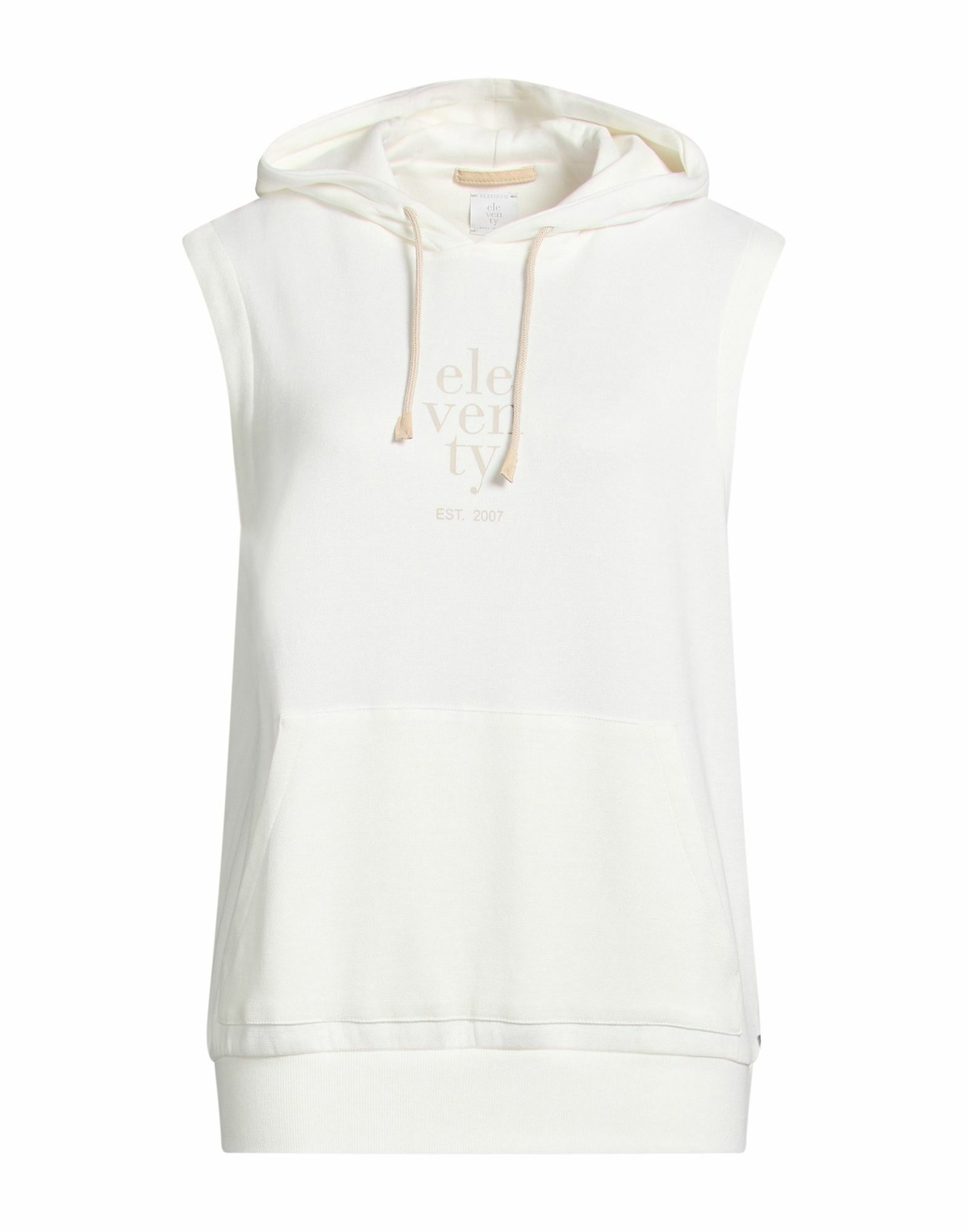 Eleventy Womens Sweatshirt in White