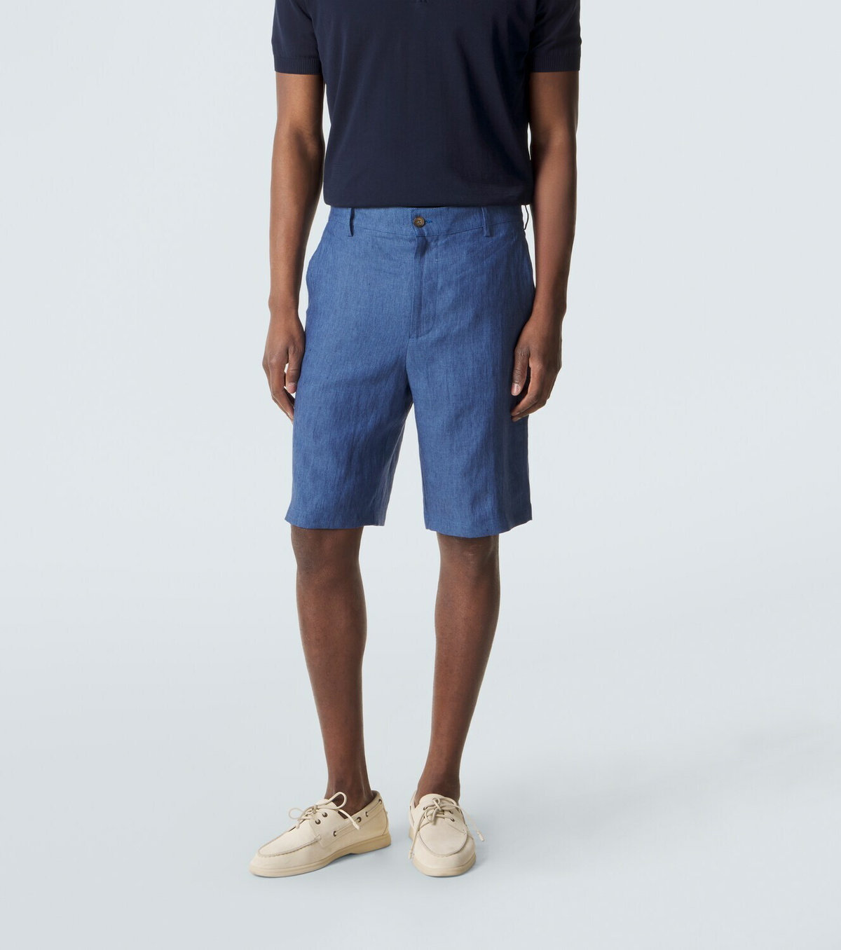 Canali Linen Bermuda shorts