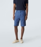 Canali Linen Bermuda shorts
