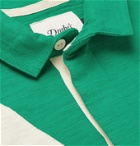 Drake's - Cotton-Jersey Rugby Shirt - Green