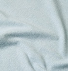 James Perse - Supima Cotton-Jersey Polo Shirt - Sky blue