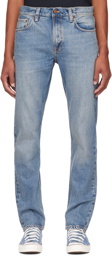 Nudie Jeans Blue Gritty Jackson Jeans