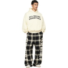 Fear of God ESSENTIALS Black & White Flannel Lounge Pants