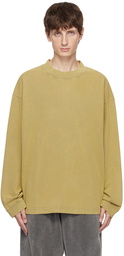 Acne Studios Khaki Crewneck Long Sleeve T-Shirt