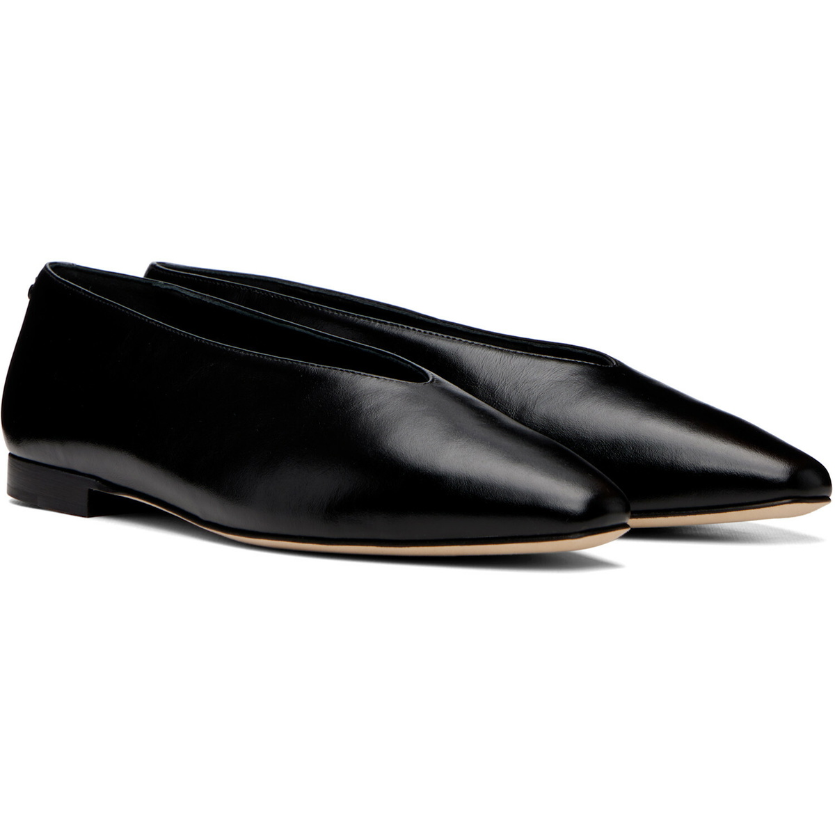Jimmy Choo Black Margot Flat Loafers