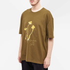 Maison Margiela Men's Trippin' On You T-Shirt in Military Olive