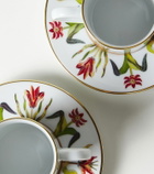 L'Objet Grand Tour set of 2 espresso cups and saucers