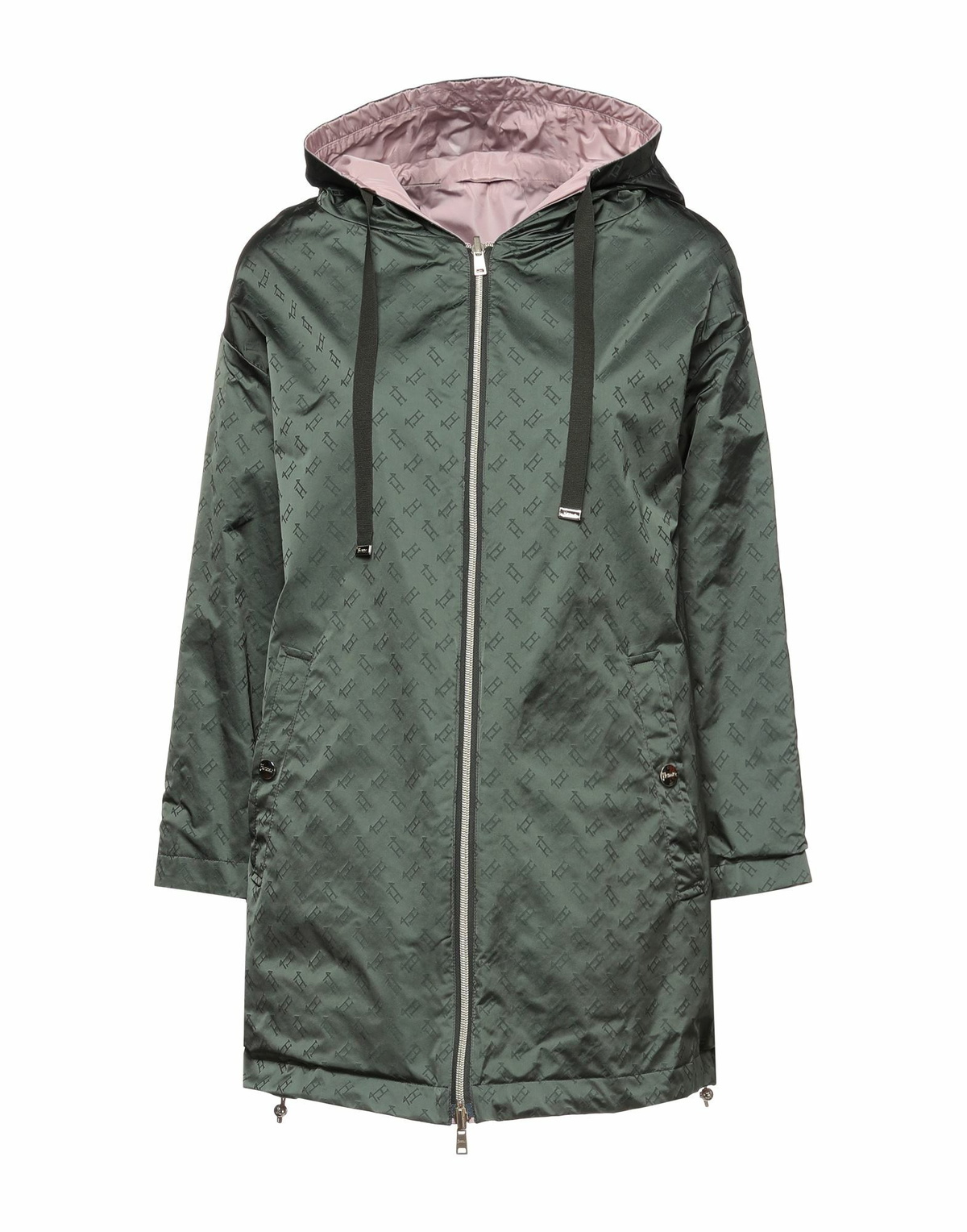 Herno Womens Overcoat & Trench Coat Dark in Green