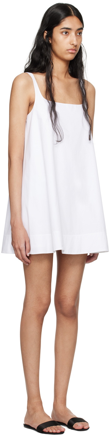 WARDROBE.NYC White Backless Minidress WARDROBE.NYC