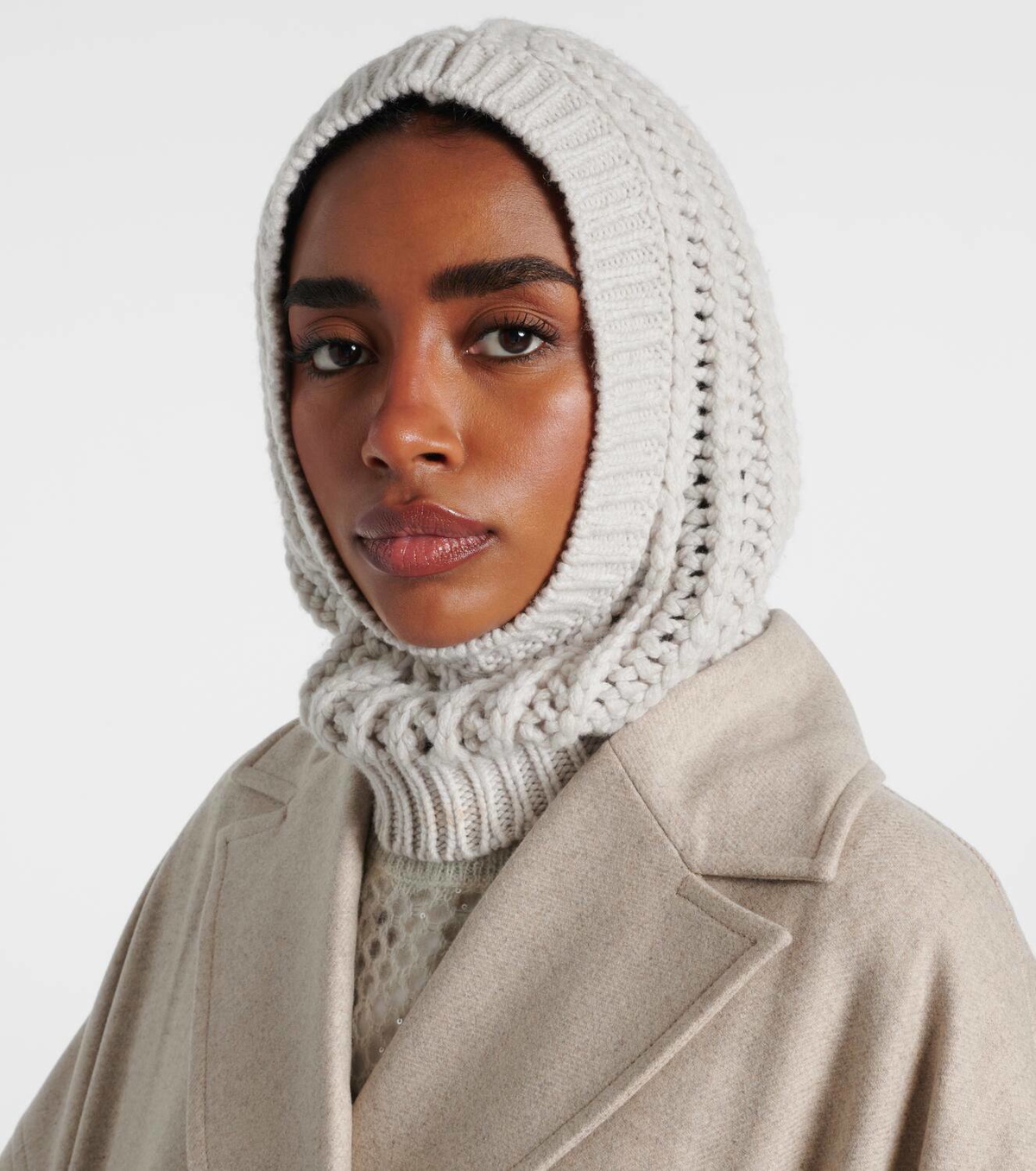 Brunello Cucinelli Cashmere ski mask