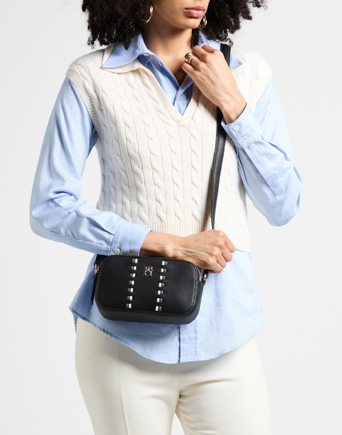 Tommy Hilfiger Womens Cross-body bag in Black