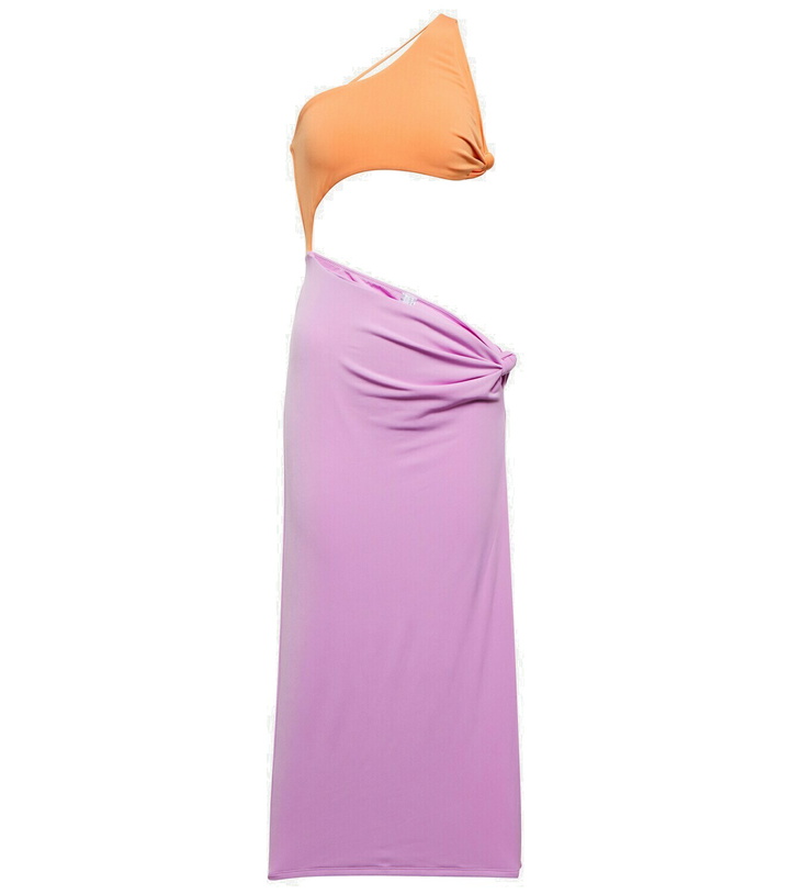 Photo: Bananhot Ariana one-shoulder midi dress