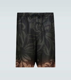 Dries Van Noten - Floral printed shorts