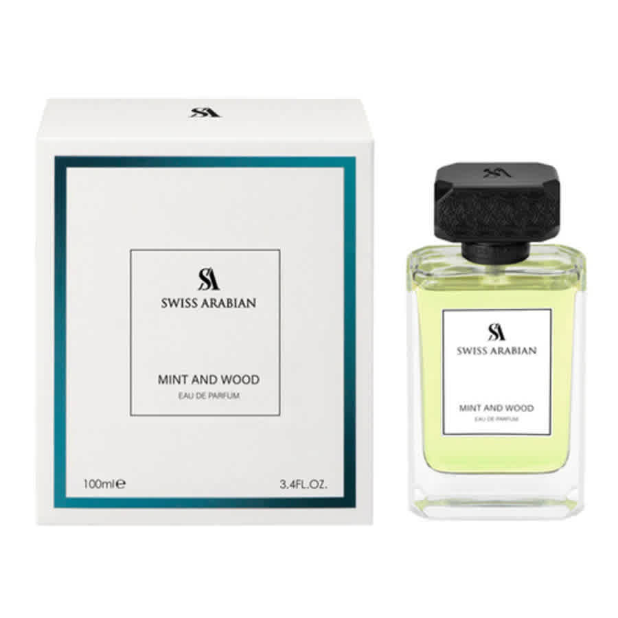 Swiss Arabian Mens Harmony Mint And Wood EDP Spray 3.4 oz Fragrances 6295124046322