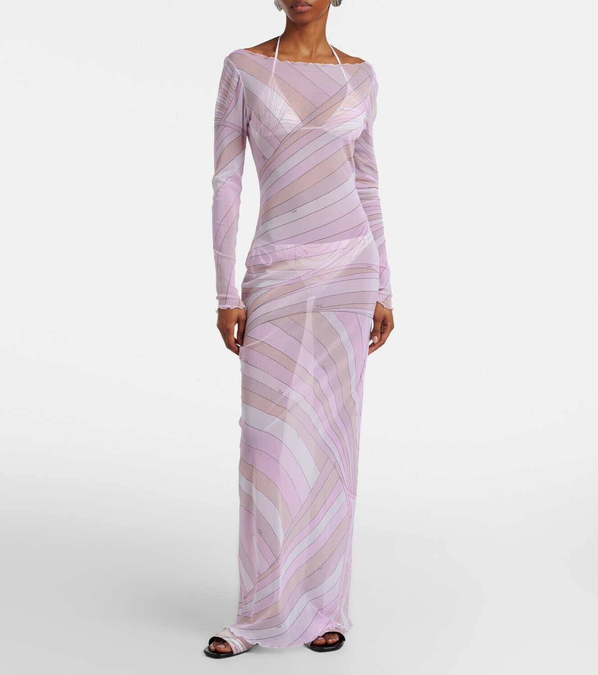 Pucci Iride jersey maxi dress