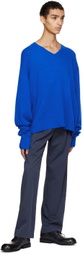Maryam Nassir Zadeh Blue Davis Sweater