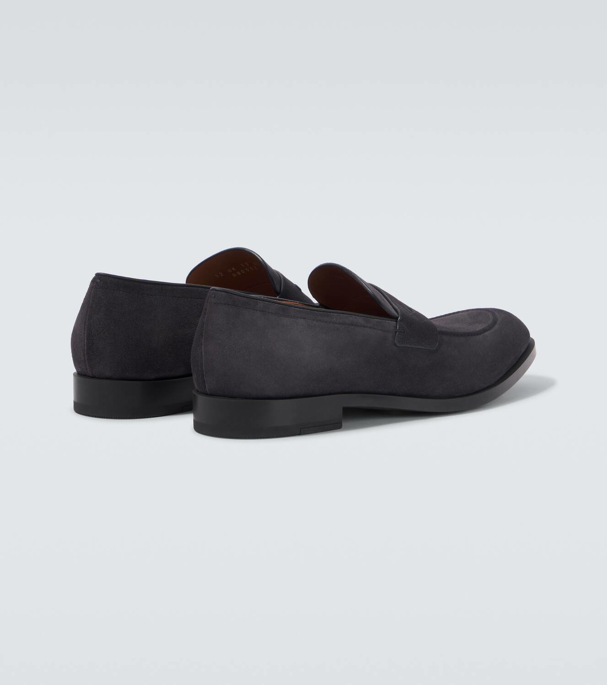 Zegna New Classic leather penny loafers