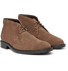 Tod's - Suede Desert Boots - Men - Brown