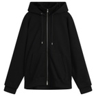MASTERMIND WORLD Men's Zip-Up Track Hoodie in Black
