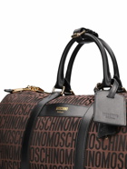 MOSCHINO - Moschino Logo Nylon Jacquard Duffle Bag
