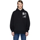 McQ Alexander McQueen Black Oversized Super Big Hoodie