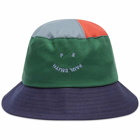 Paul Smith Men's Happy Bucket Hat in Blue